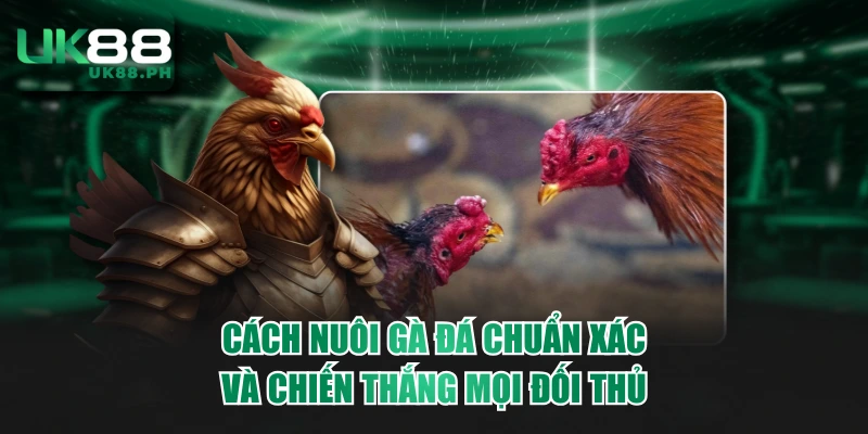 Cách nuôi gà đá