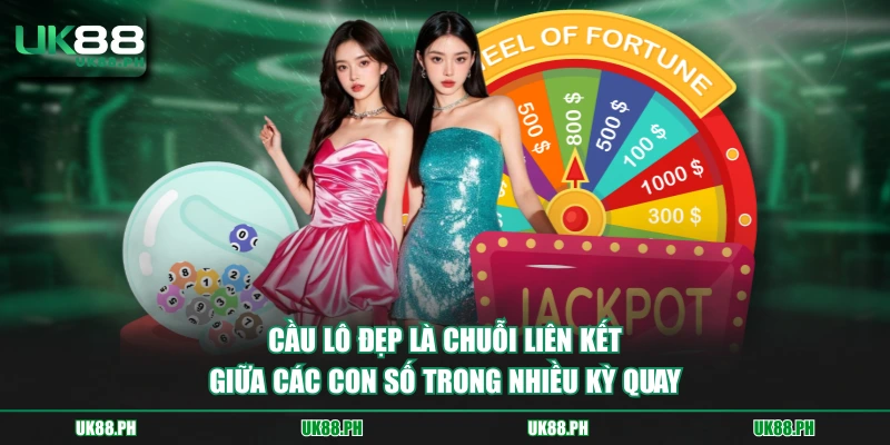 Cầu lô đẹp là chuỗi liên kết giữa các con số trong nhiều kỳ quay