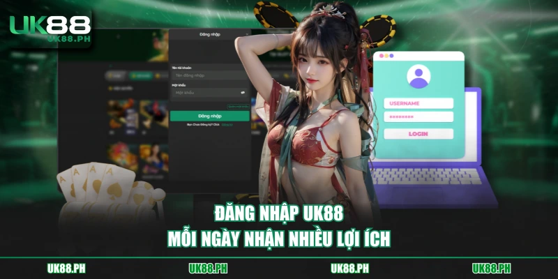 Đăng nhập UK88 mỗi ngày nhận nhiều lợi ích