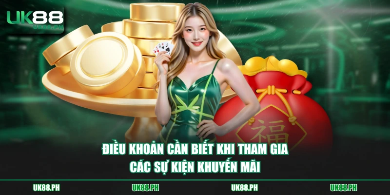 Điều khoản cần biết khi tham gia các sự kiện khuyến mãi